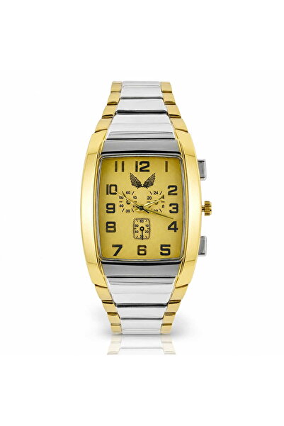 Generic Brand Ulysses UB71 – ceas bărbătesc Argintiu/Auriu, mecanism Quartz