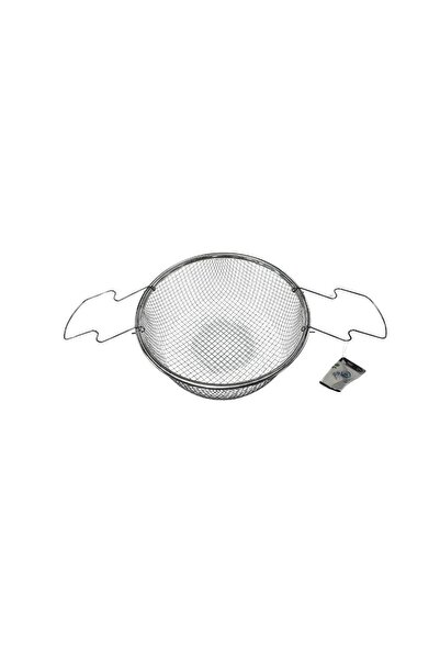 Mestore Small Double Handle Metal Strainer