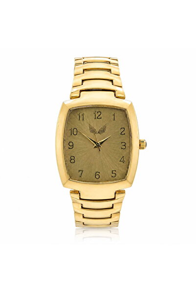 Generic Brand Ceas de mână bărbătesc Ulysses UB73, Auriu, mecanism Quartz