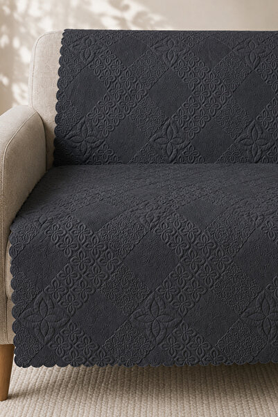 Bikaya Home Husă de canapea din pluș Focus 170x215 cm |   Textură moale |   Ș...