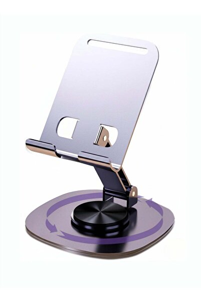 LEOXOL 360° Rotatable Foldable Mobile Phone Stand | Adjustable Holder with Si...