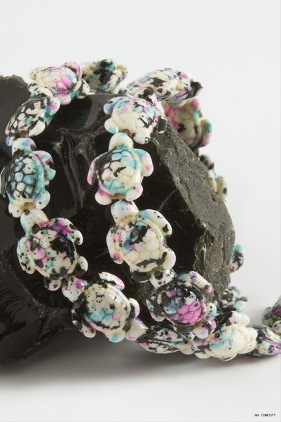 ZERO LAND Concepta 1.8 mm Turtle Turquoise (04609) Stone Ebruli