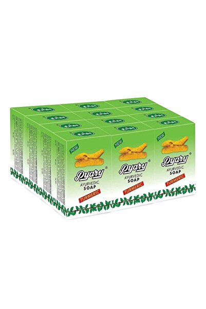 Pyary Turmeric Soap 75g (Original) - 12 Pieces