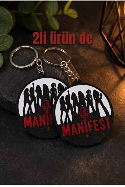 ÇETİN ASM Manifest Temalı Anahtarlık 2'li
