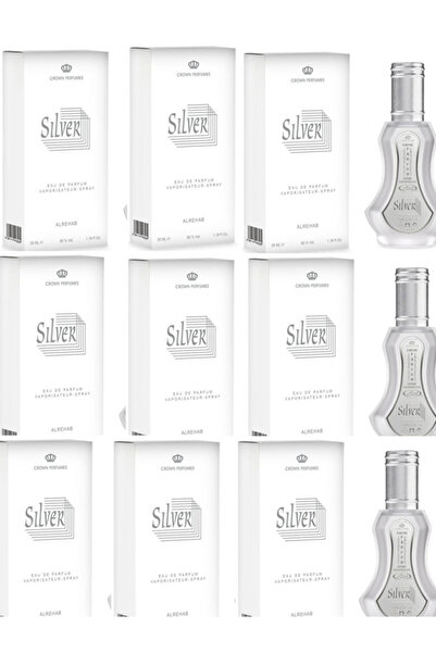 Al Rehab عطر سيلفر 35* 12 قطعة أيه-دي-إي-إم 420 مل