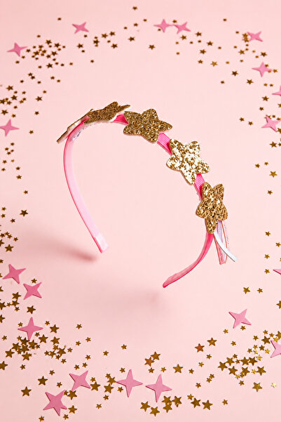 Minia Concept Kids Shooting Star Pink-Gold Shooting Star Girl's Crown