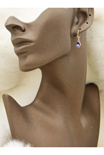 Stoneage Evil eye beaded mini earrings - gold color -