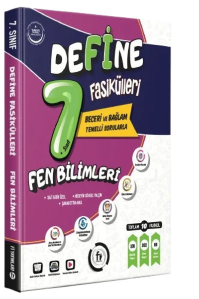 Fi Yayınları 7.SINIF DEFİNE FEN BİLİMLERİ FASİKÜL-2026