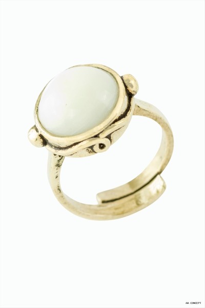 ZERO LAND CONCEPTA Round Natural Stone Authentic (160528) Ring