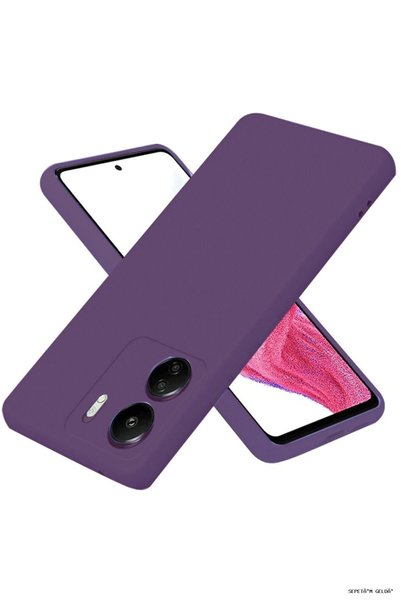 New Face حافظة SPT-GLD Redmi 13C من السيليكون الأولي (25011) - أرجواني