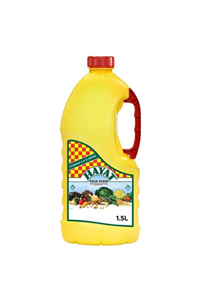 Hayat Pure Vegetable Palm Olein Oil 1.5 L x 7