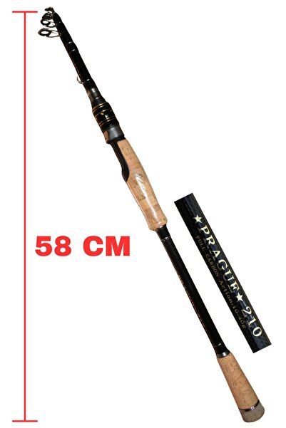 BALZA PRAGUE 10-40 AKSİYON 240 CM TELESKOPİK KARBON SPİN KAMIŞI