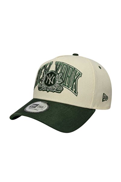 NEW ERA Unisex Beige Wordmark Suede Eframe Neyvan Hat