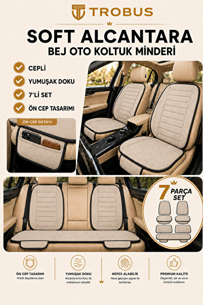 TROBUS Volkswagen Golf 6 Conforline-Hidline 2008-2012 Baby Face Soft Alcantar...