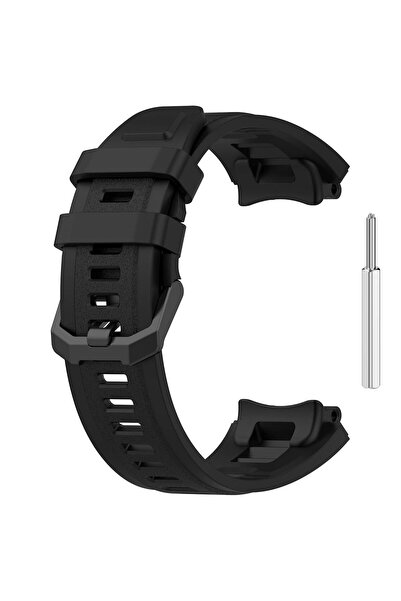 CaseOnn Amazfit T-Rex 2 ile Uyumlu Kordon Elite Flex Lüks Spor Silikon Kayış ...