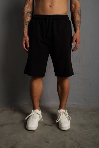 Generic Brand Men's Two Thread Pocket Shorts - Black