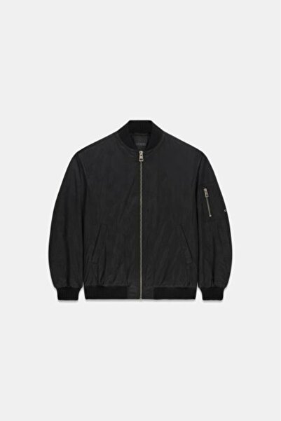 Guess SİYAH KADIN BOMBER CEKET