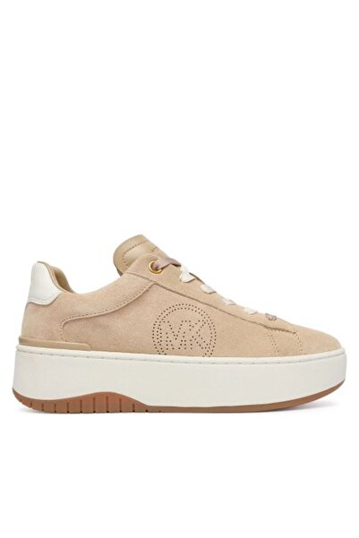Michael Kors BEJ KADIN DERİ SNEAKER DOTTIE