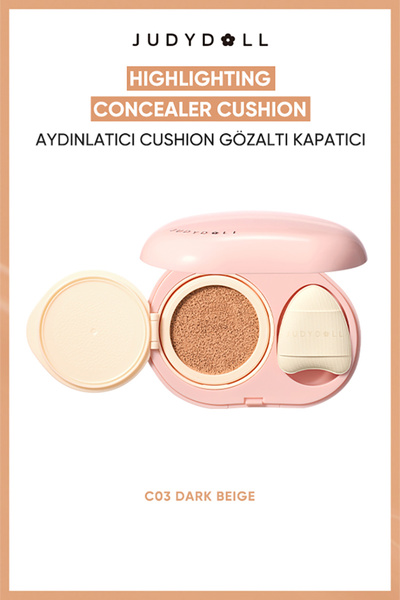 JUDYDOLL Highlighting Concealer Cushion C03 Dark Beige | Aydınlatıcı Göz Altı...
