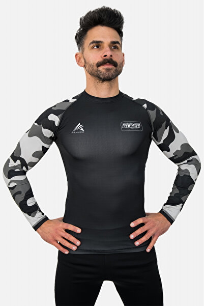 ARMURA Rashguard negru camuflaj