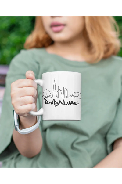 Khaleejna Merchandise Dubai Skyline Mug 01