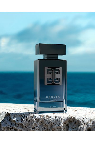 Caneza Canéza Uomo Bold Eau de Parfum for Men - Citrus Spicy Woody Scent with Tangerine, Fresh Ginger & Black Wood | Elegant Long-Lasting Fragrance | 100ML