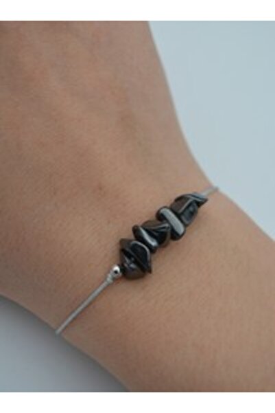 Stoneage Hematite Stone Bracelet - Multicolor -