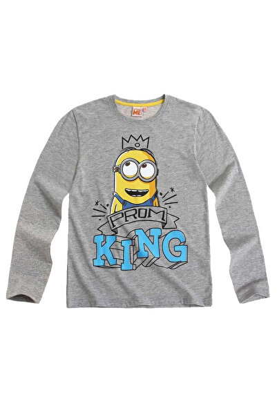 Minions Bluza (6-12 ani) Gri