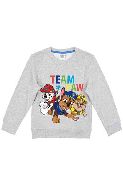 PAW PATROL Bluza flausata gri, fleece moale