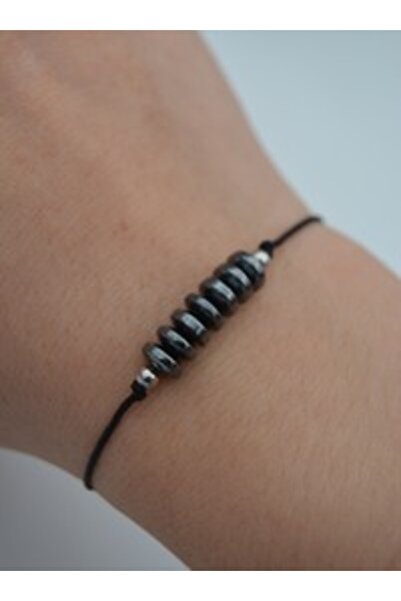 Stoneage Hematite Stone Bracelet - Multicolor -