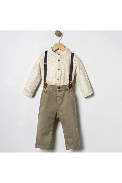 DIDuStore Mymi̇o Boys 9-24 Months Printed Kri̇nkil 2-Piece Set