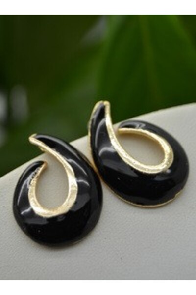 Stoneage Mineli Earrings - Black -
