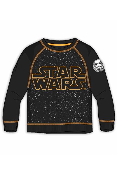 Star Wars Bluza neagra, 100% bumbac