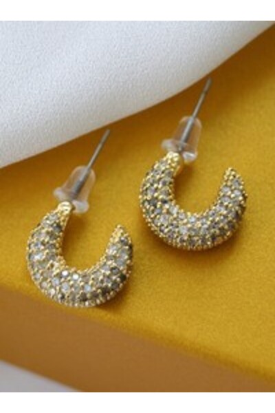 Stoneage Zircon Stone Earrings - Multicolor -