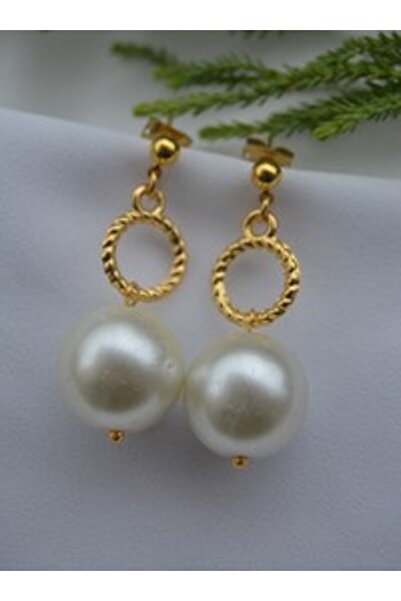 Stoneage Earrings - Gold Color -