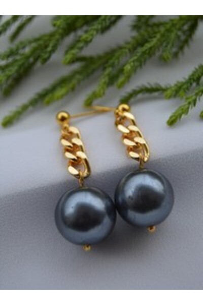 Stoneage Earrings - Gold Color -