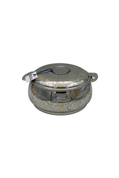 B&D SS Huruf Food Warmer 3.5L – Stainless Steel Food Serving and Heat Retenti...