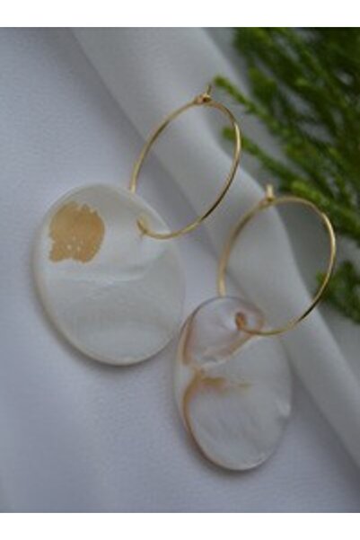 Stoneage Earrings - Gold Color -
