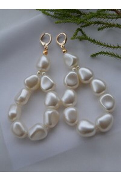 Stoneage Earrings - Gold Color -