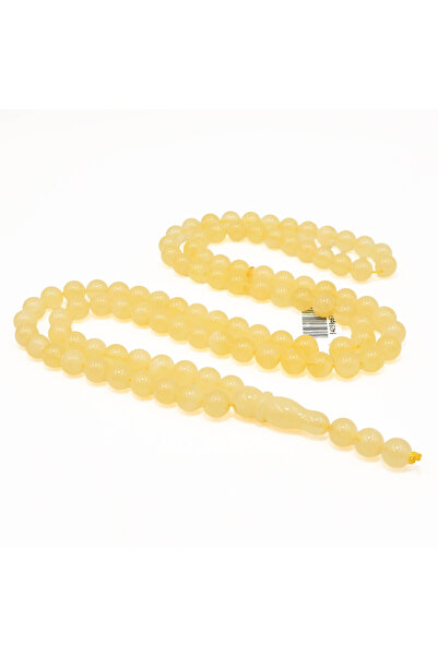 Generic Brand Baltic Amber Rosary – 102Beads 8mm Butterscotch Round Prayer Ta...