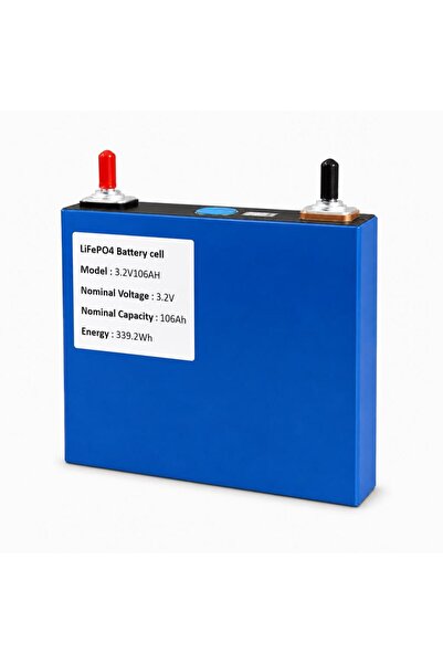 OR-TEC 3.2V 106Ah LiFePo4 Gotion Prizmatik Pil Hücresi