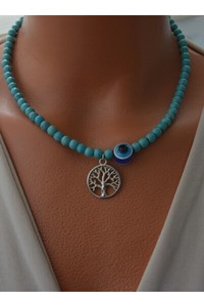 Stoneage Necklace - Gold Color -