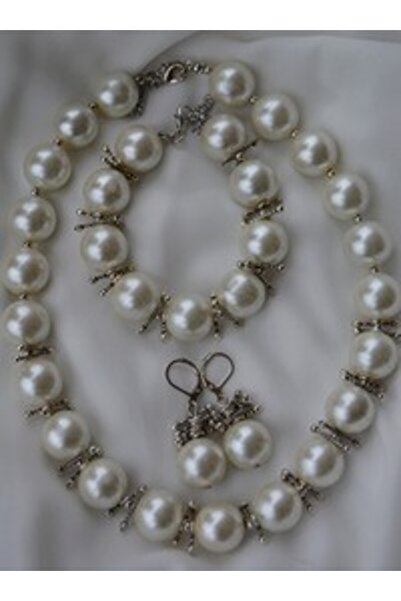 Stoneage Jewelry Set - White -