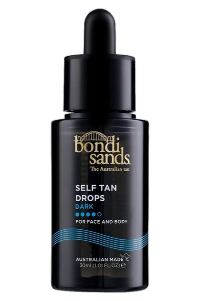 Bondi Sands قطرات برونزر للوجه والجسم دارك 30 مل