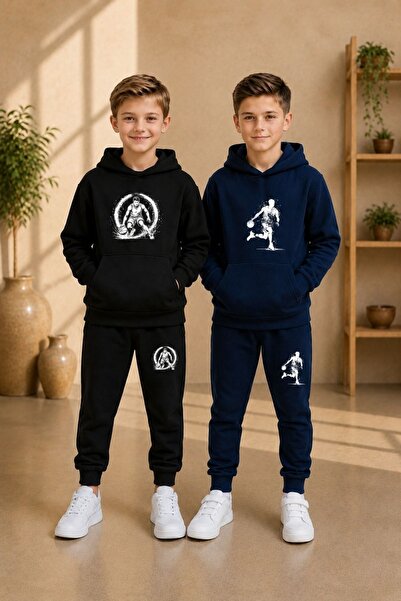 armicem طقم بدلة رياضية للأطفال من Armikids متعدد الألوان ومتعدد المطبوعات مك...