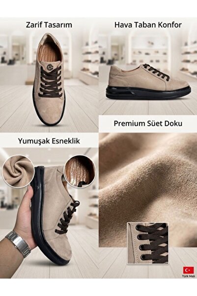 mustey erkek içi dışı yumuşak deri erkek günlük kullanıma uygun ayakkabı