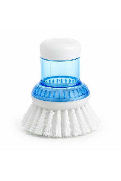 Biki Dish Brush with Built-In Soap Dispenser and Clear Reservoir – Multiple C...