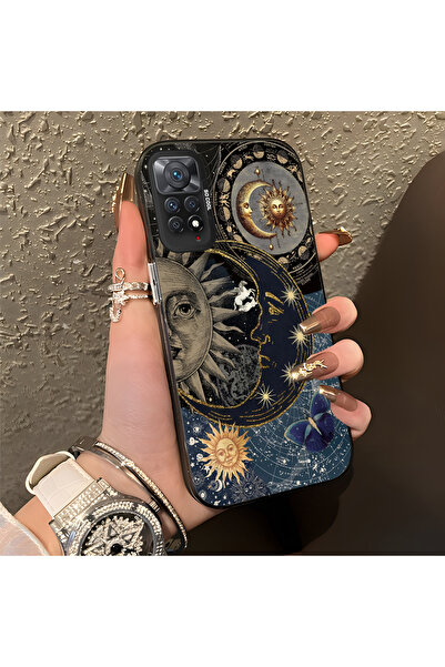 SLIMFELT Redmi Note 11 Pro 4G/5G Uyumlu Mistik Gökyüzü Temalı Telefon Kılıfı,...