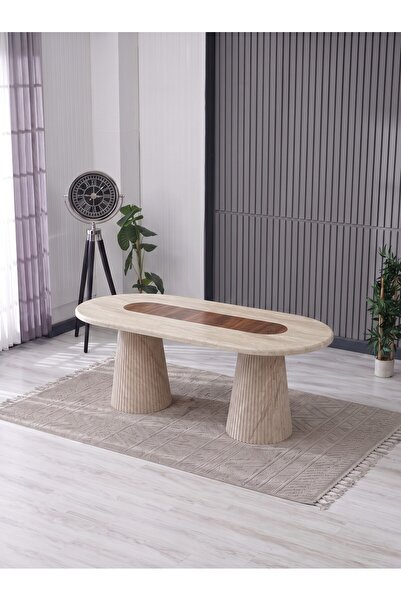 JoyMassa AURA BOHEM ÇİFT RENK MEBRAN MDF 90X180 MASA
