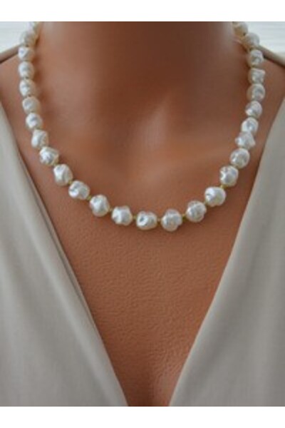 Stoneage Necklace - White -
